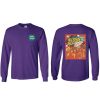 Adult Purple Long Sleeve T-Shirt Photo 1