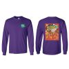 Kids Purple Long Sleeve T-Shirt Photo 1