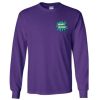 Kids Purple Long Sleeve T-Shirt Photo 2