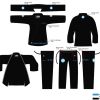 (Pre-Order) LIMITED EDITION Black Fuji Gi ADULT Photo 1